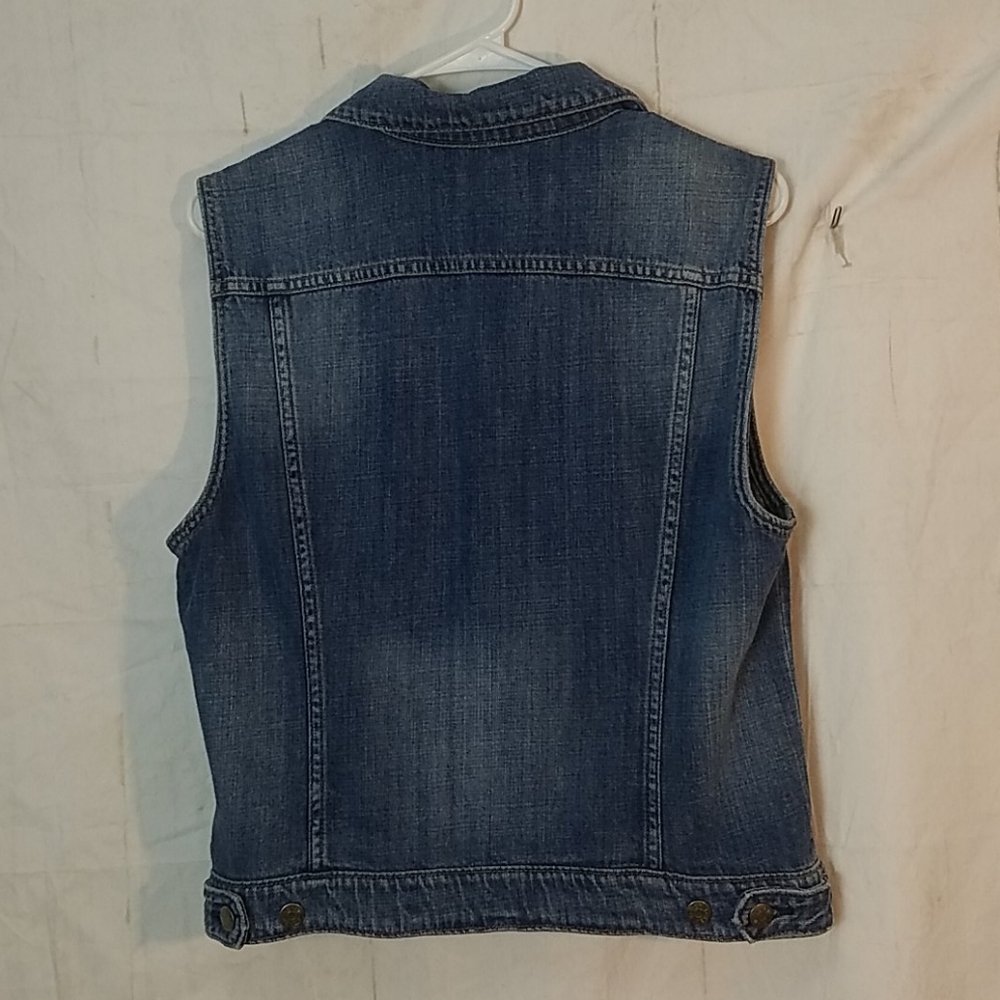 J Crew Indigo Denim Vest - Picture 7 of 7